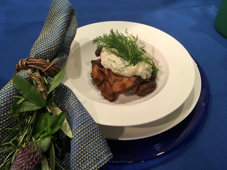 Mediterranean Grilled Chicken and Dill Greek Yogurt Sauce
